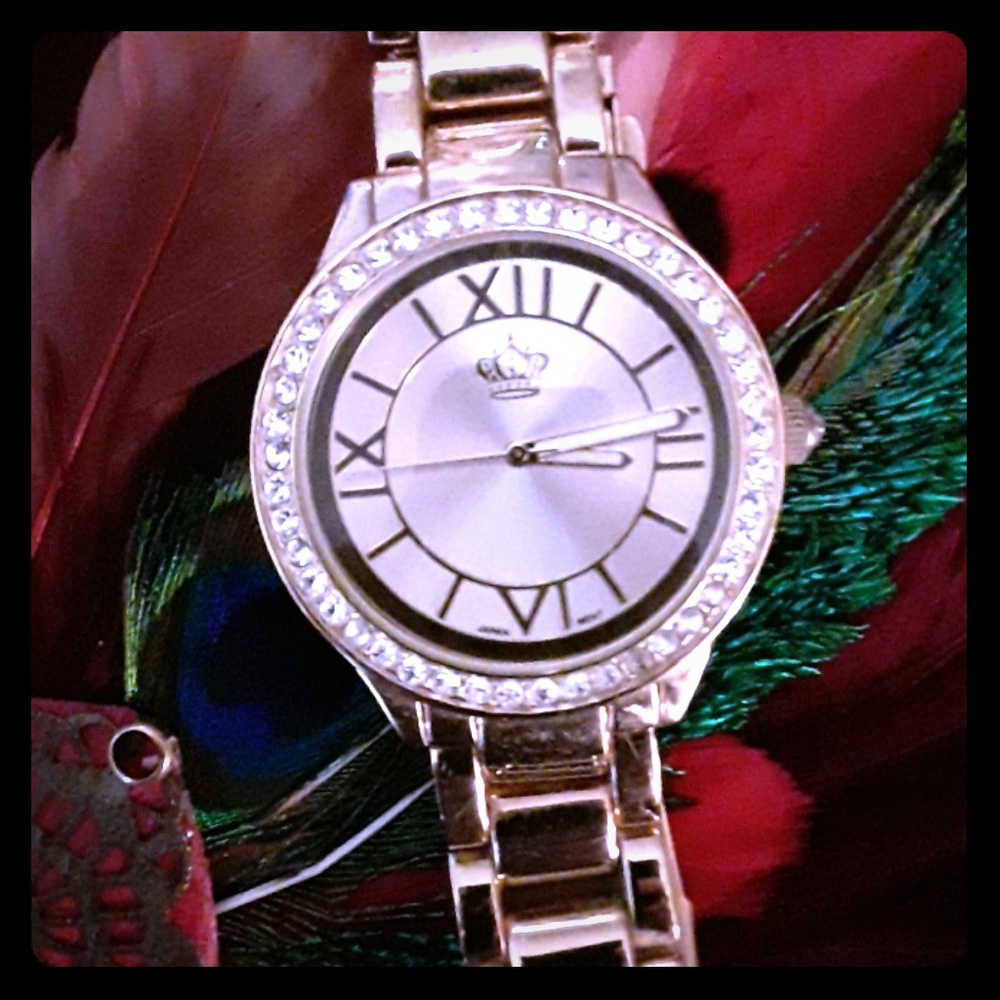 Premier Designs Gold Statement Watch